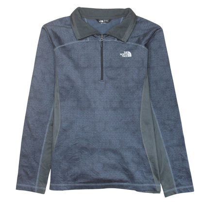 The North Face Men's Blue L Fleece 1/2 Zip Pullover Sweatshirt
