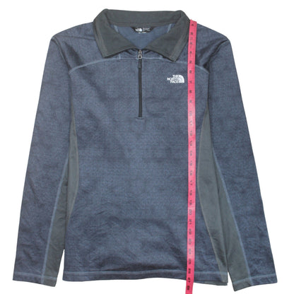 The North Face Men's Blue L Fleece 1/2 Zip Pullover Sweatshirt