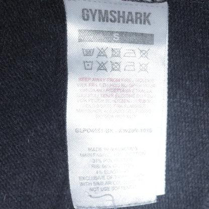 Gymshark Womens Black Pullover Hoodie Small Hooded Sweatshirt