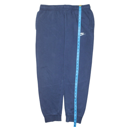 Nike Men's Blue Regular Fit Fleece Sweatpants Size L