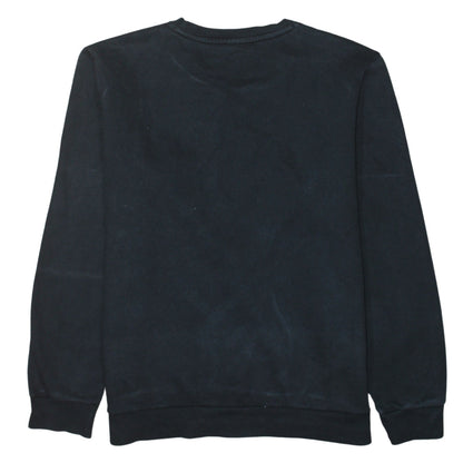 Puma Men's Black Crew Neck Logo Pullover Sweatshirt Size M