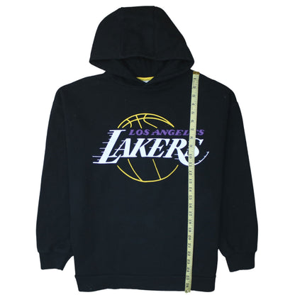 NBA Boys Black Los Angeles Lakers Pullover Hoodie 14-15 Years Fleece Lined