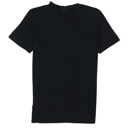 Fila Men's Black Cotton Crew Neck Short Sleeve T-Shirt Size S