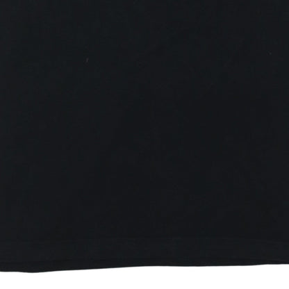 Fila Men's Black Cotton Crew Neck Short Sleeve T-Shirt Size S