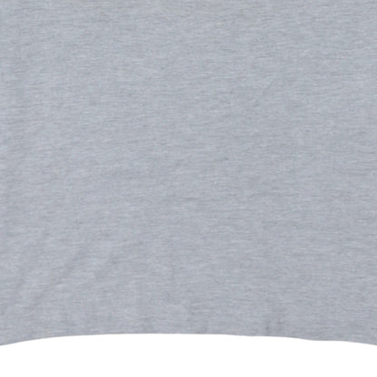 Kappa Men's Grey Cotton Short Sleeve Polo Shirt Size L