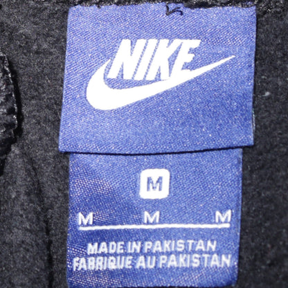 Nike Men's Black Jogger Sweatpants M Elastic Waist Fleece