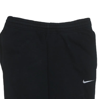 Nike Men's Black Jogger Sweatpants M Elastic Waist Fleece