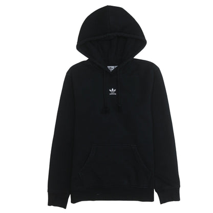 Adidas Womens Black Size 8 Pullover Hoodie Sweatshirt