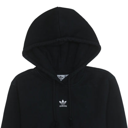 Adidas Womens Black Size 8 Pullover Hoodie Sweatshirt