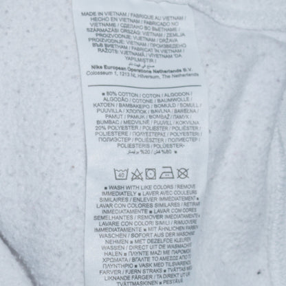 Nike Men's White XL Pullover Sweatshirt Crew Neck Fleece Sportswear