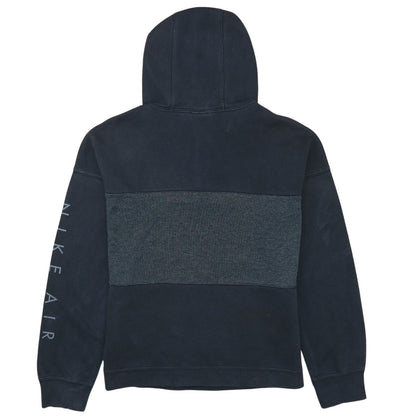 Nike Boys Black Air 1/2 Zip Hooded Sweatshirt XL 13-15 Years