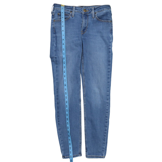 Lee Women’s Blue Mid Rise Scarlett Skinny Jeans W28 L31