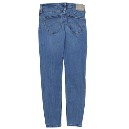 Lee Women’s Blue Mid Rise Scarlett Skinny Jeans W28 L31
