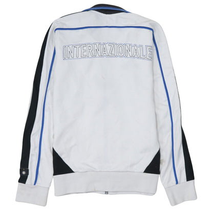 Nike Men’s White Full Zip Inter Milan Sweatshirt Size S