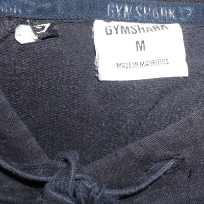 Gymshark Women's Black Pullover Hoodie Size M Cotton Blend