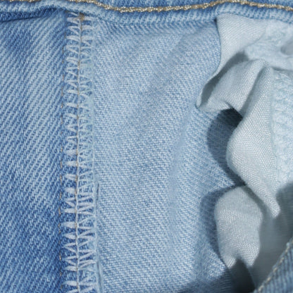 Wrangler Men's Blue 29x30 Light Wash Straight Fit Denim Jeans
