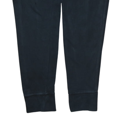 Kappa Women’s Black Jogger Sweatpants Small Elastic Waist Logo