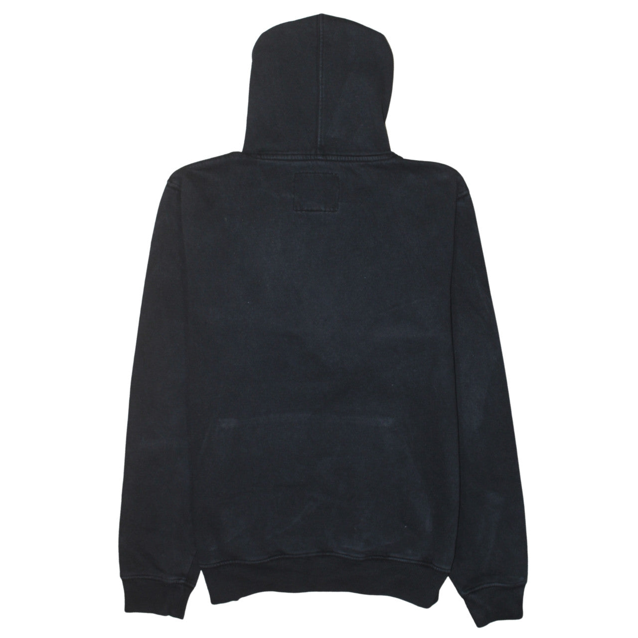 Hard Rock Cafe Warsaw Black Men's Pullover Hoodie Size L Fleece Logo