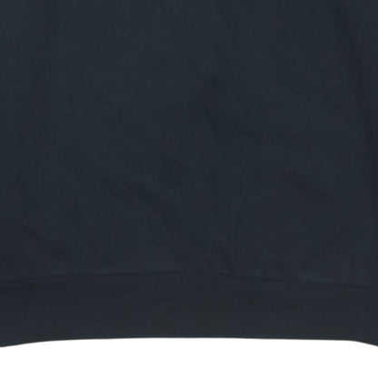 Adidas Boys Black 1/4 Zip Pullover Sweatshirt Size 13-14 Years
