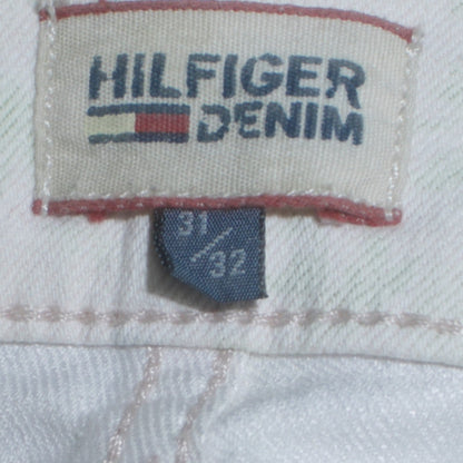 Tommy Hilfiger Women's White Floral Skinny Jeans Size 14