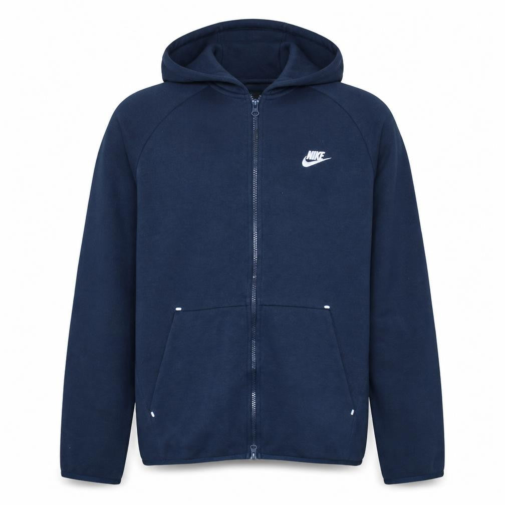 Nike Men's Blue Full Zip Hoodie Size L Sports Fleece