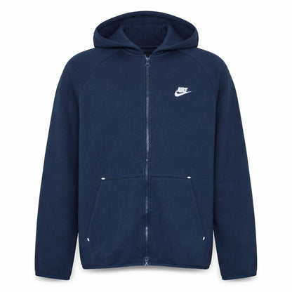 Nike Men's Blue Full Zip Hoodie Size L Sports Fleece