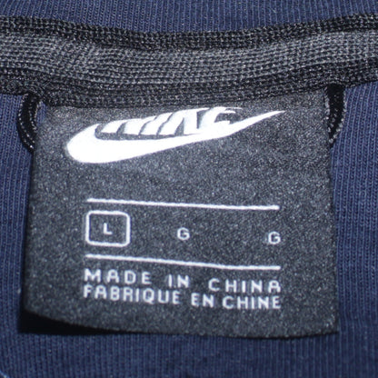 Nike Men's Blue Full Zip Hoodie Size L Sports Fleece