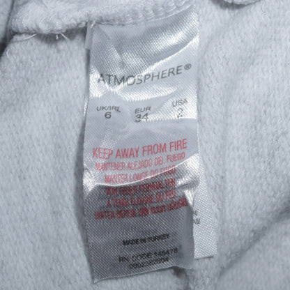 Disney Atmosphere Women's Grey Full Zip Hoodie UK 6 Mickey Mouse 1928