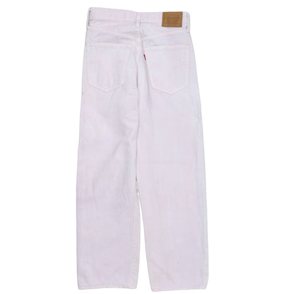 Levi's Women's Pink Ribcage Straight Ankle Jeans Size 27