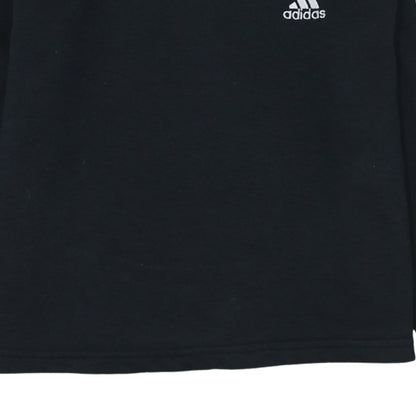 Adidas Womens Black Hoodie Size Small Pullover Hooded Sweatshirt