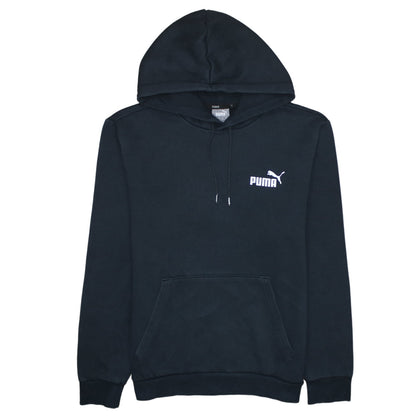 Puma Men's Black Pullover Hoodie Size S Fleece Regular Fit
