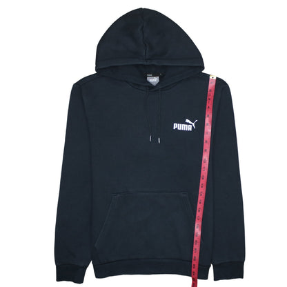 Puma Men's Black Pullover Hoodie Size S Fleece Regular Fit