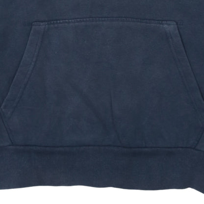 Ellesse Mens Blue Pullover Hoodie XS Logo Fleece Sweatshirt