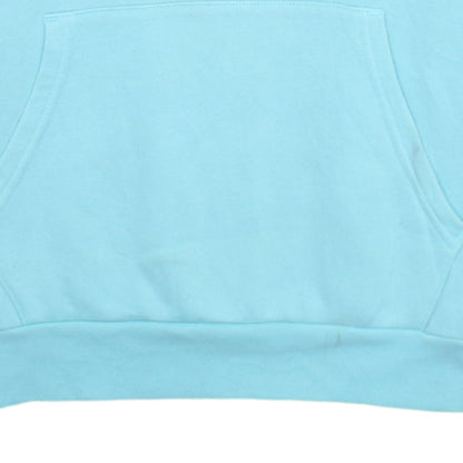 Champion Girls Blue Pullover Hoodie 11-12 Years Logo Fleece Sweatshirt