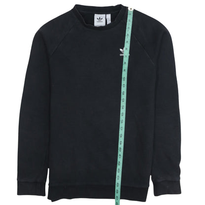 Adidas Men's Black Crew Neck Pullover Sweatshirt XS
