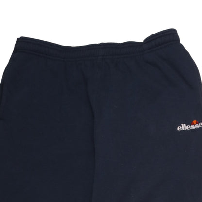 Ellesse Men Blue L Sweatpants Fleece Casual Trousers