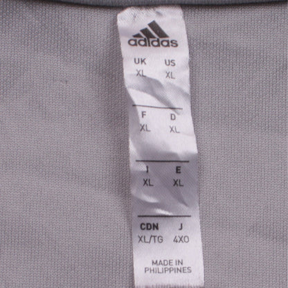 Adidas Men’s Grey XL 1/4 Zip Pullover Sweatshirt CESA Training Top