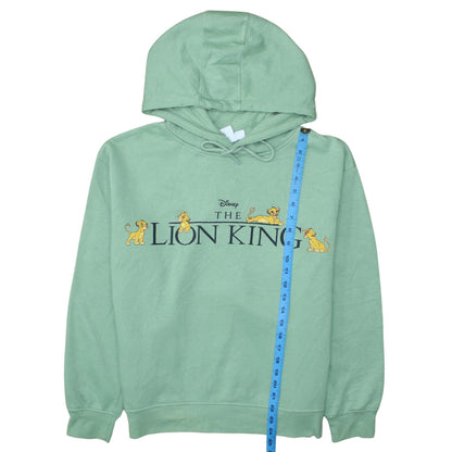 Primark Disney Women's Green The Lion King Hooded Pullover Sweatshirt M 12/14