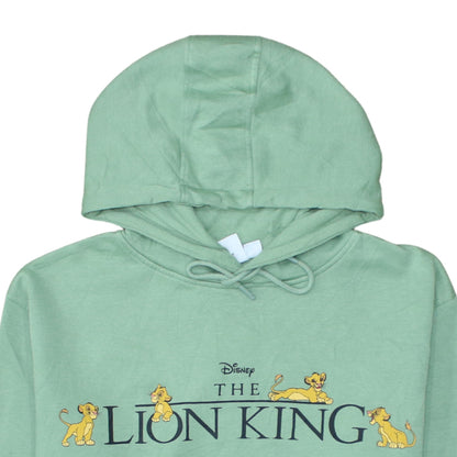 Primark Disney Women's Green The Lion King Hooded Pullover Sweatshirt M 12/14
