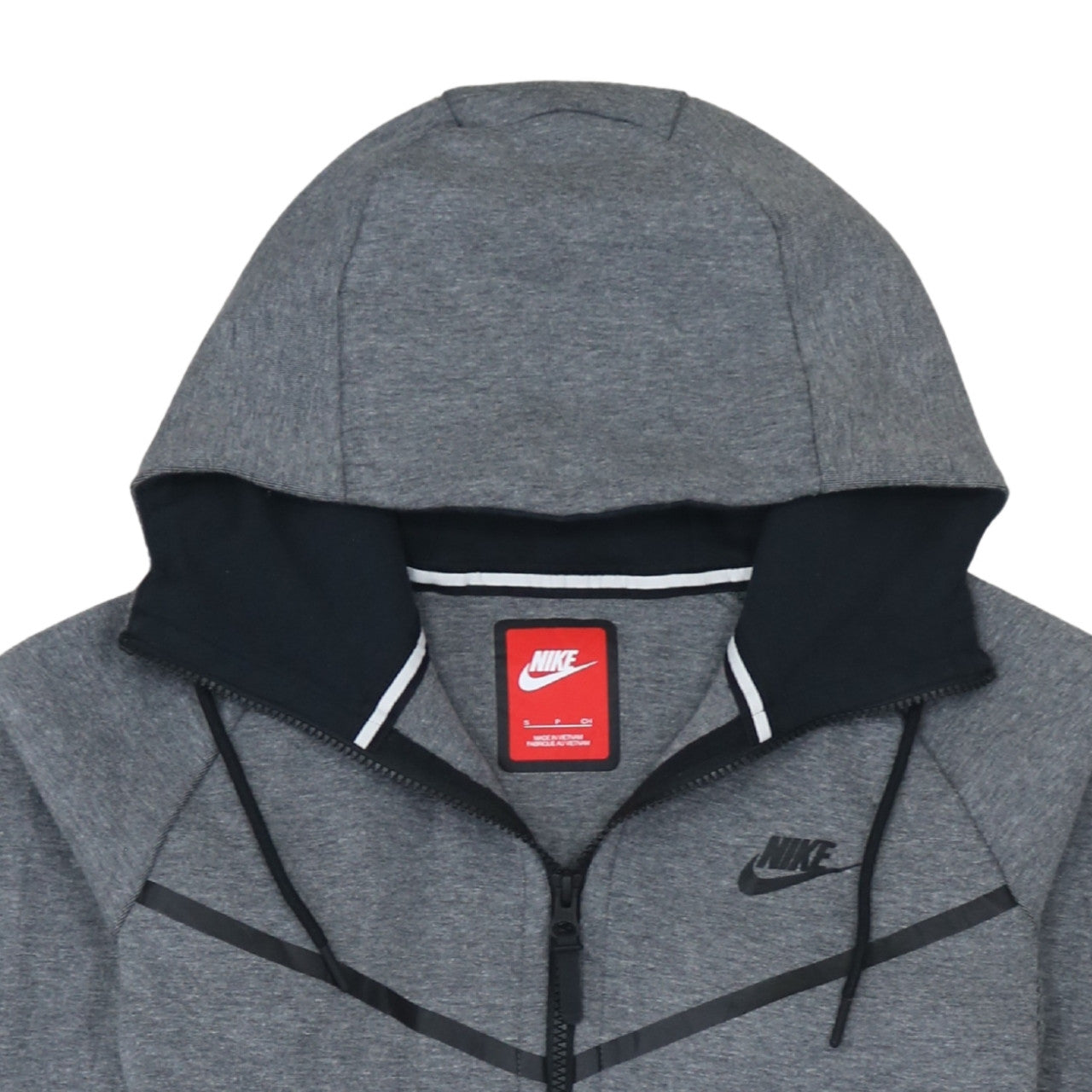 Nike Men's Grey Full Zip Sports Hoodie Size S Regular Fit