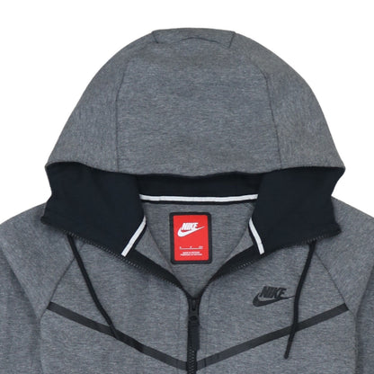 Nike Men's Grey Full Zip Sports Hoodie Size S Regular Fit
