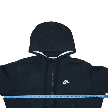 Nike Men's Black Full Zip Fleece Hoodie L Sportswear