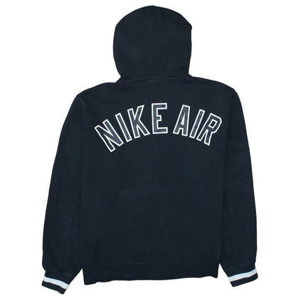 Nike Men's Black Full Zip Fleece Hoodie L Sportswear