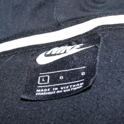 Nike Men's Black Full Zip Fleece Hoodie L Sportswear
