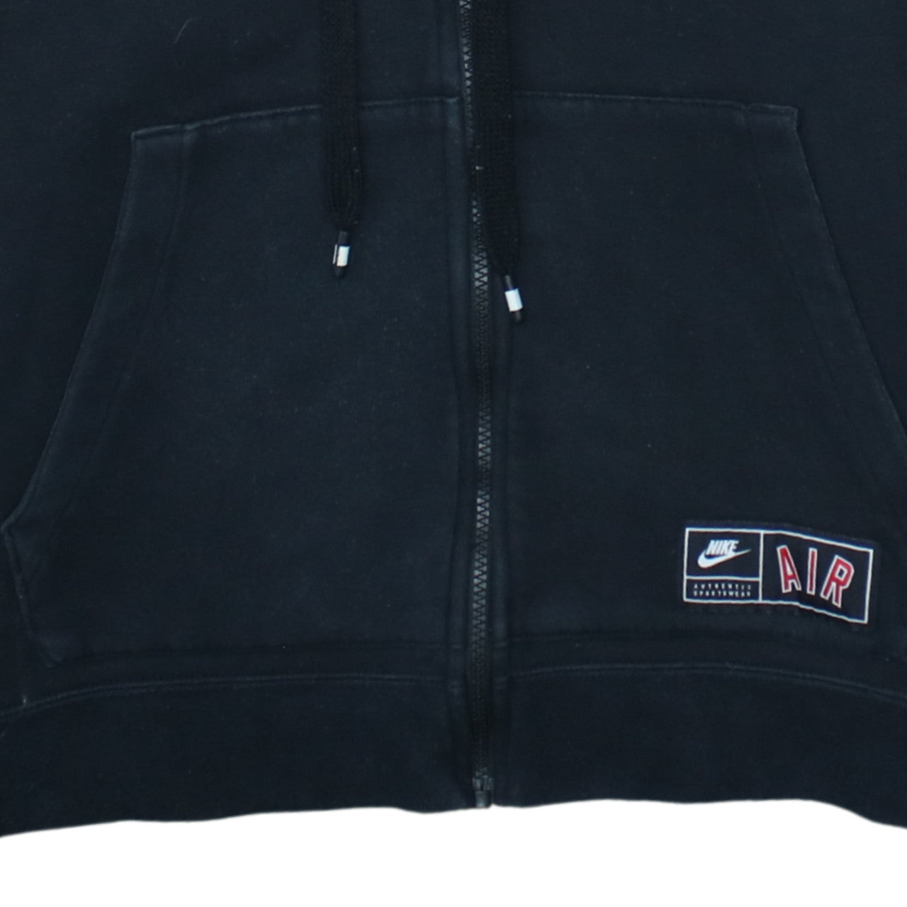 Nike Men's Black Full Zip Fleece Hoodie L Sportswear