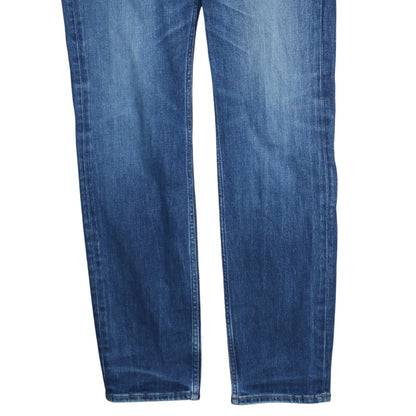 Lee Men's Blue Rider Straight Leg Jeans W36 L34 Regular Fit