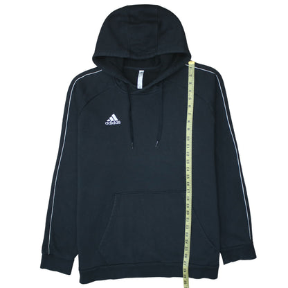 Adidas Mens Black 2XL Pullover Fleece Hoodie Sportswear