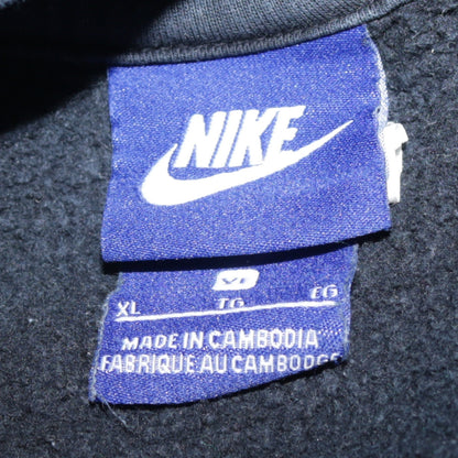 Nike Men's Black XL Pullover Hoodie Fleece Sportswear