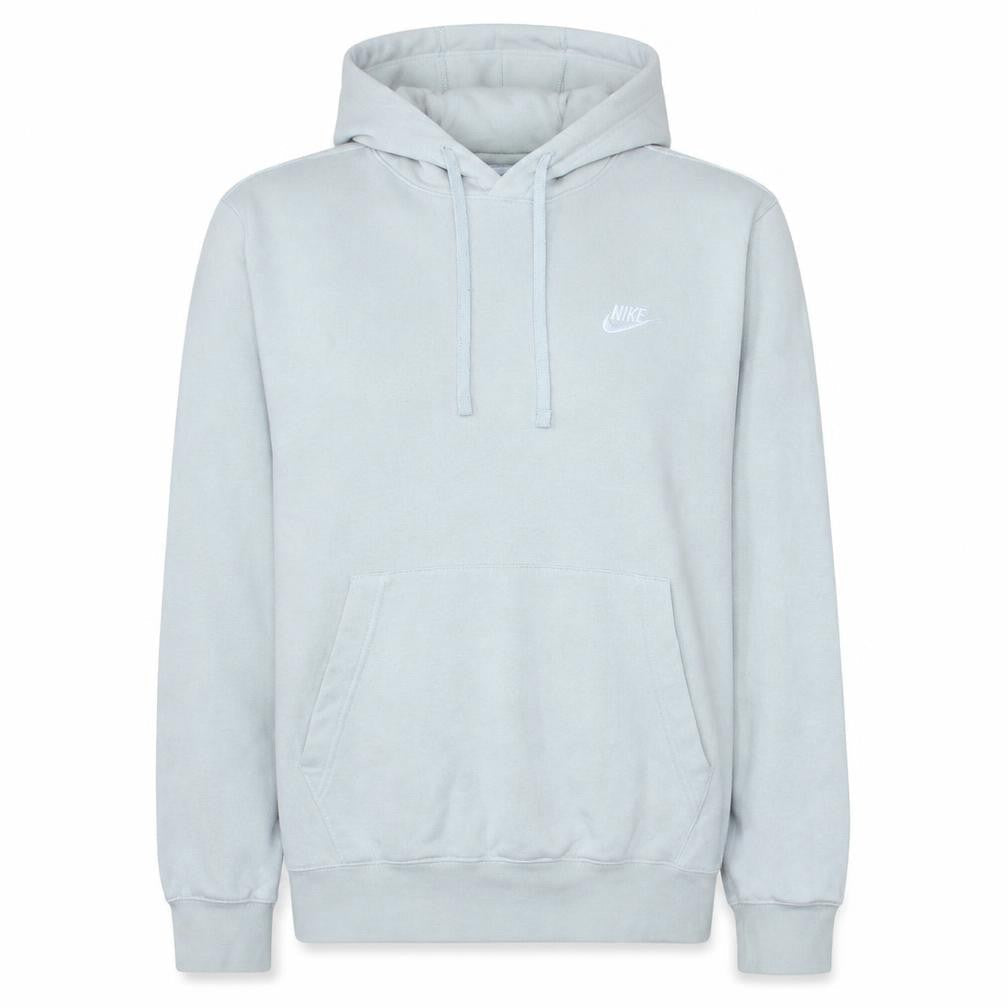 Nike Womens Light Blue Pullover Hoodie Small Cotton Blend