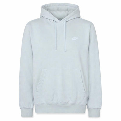 Nike Womens Light Blue Pullover Hoodie Small Cotton Blend